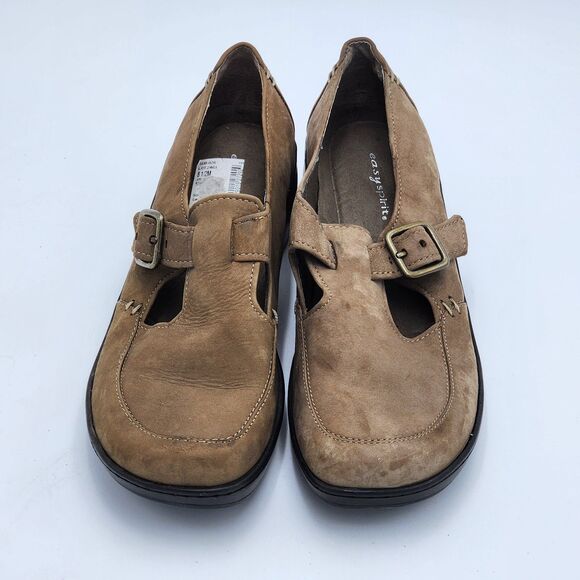 Easy Spirit Davan Mary Jane Buckle Wedges Shoes Size 8.5 - Picture 2 of 9